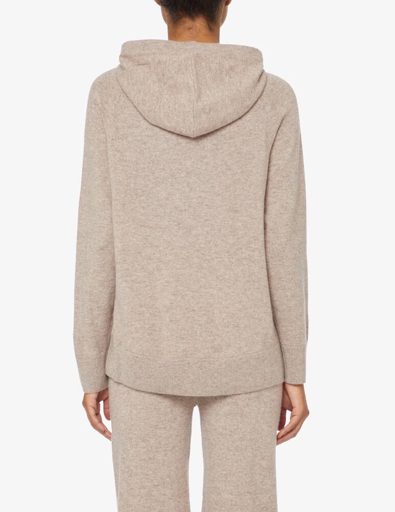 rinascente Pure Cashmere Long sleeve hooded sweater - Beige