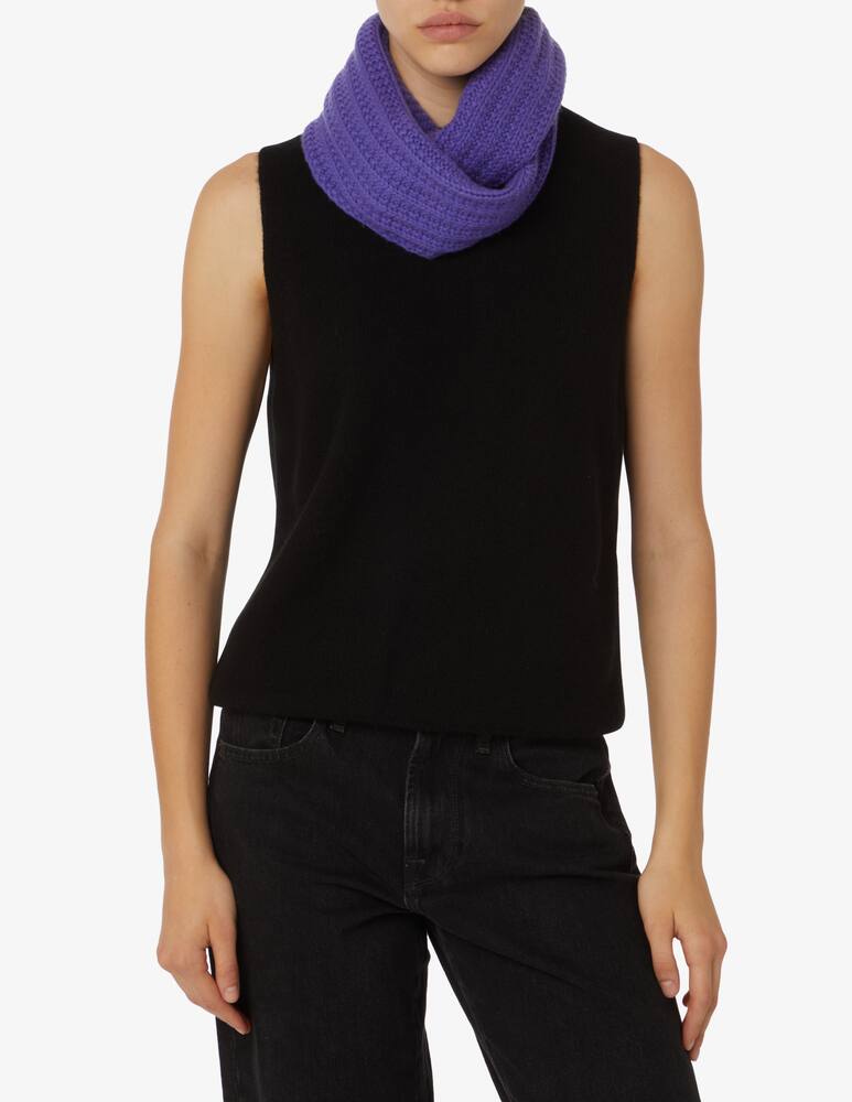 rinascente Pure Cashmere Scaldacollo intrecciato - Viola