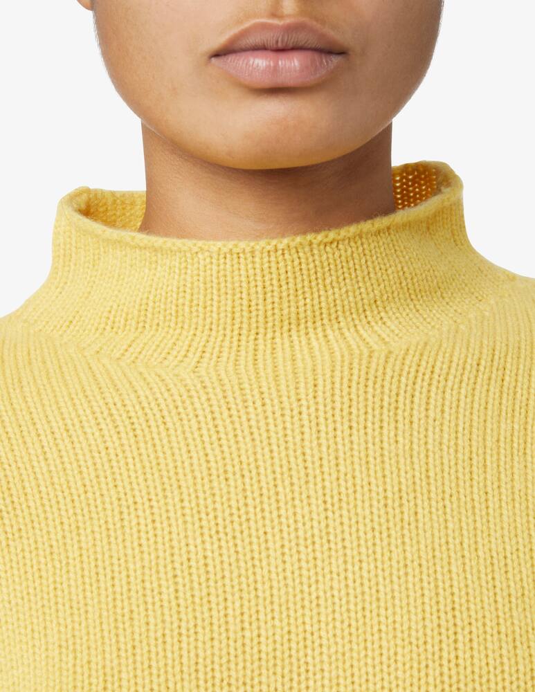 Pure Cashmere Maglione a collo alto in cashmere - Giallo - immagine 4 Pure Cashmere Maglione a collo alto in cashmere - Giallo - immagine 4