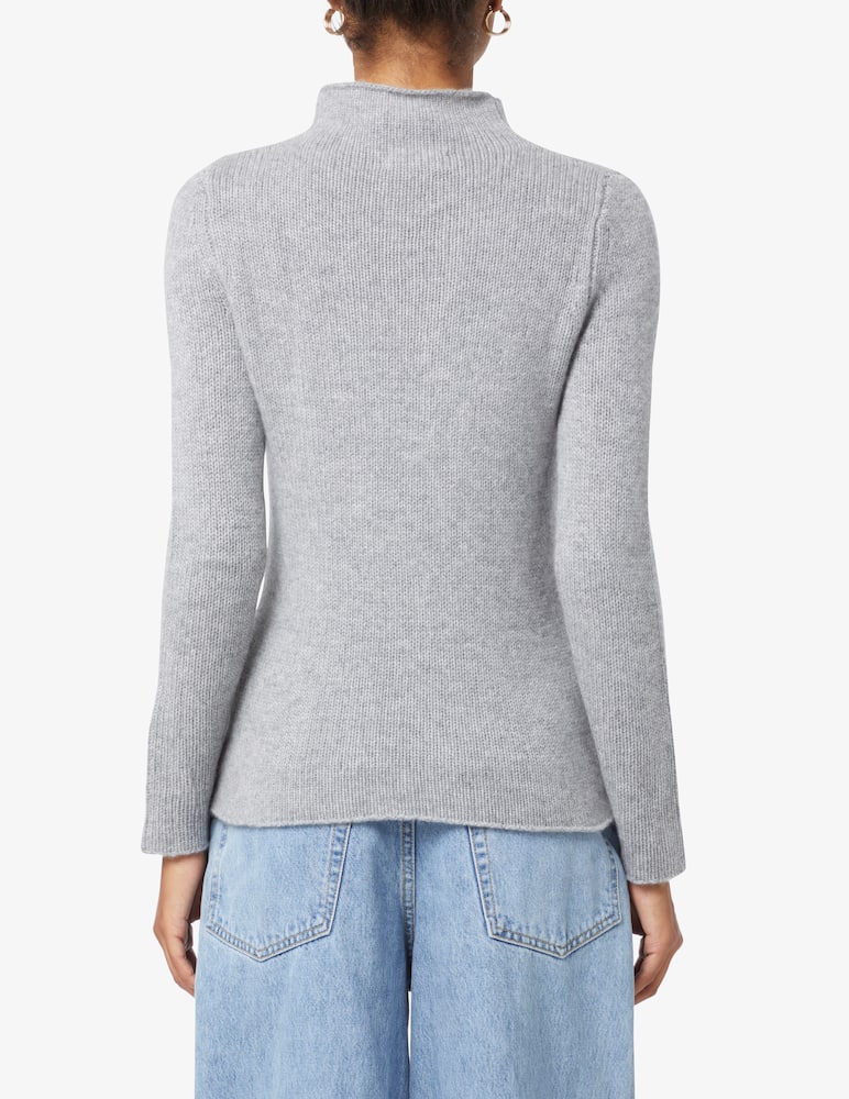 rinascente Pure Cashmere Maglione a collo alto in cashmere - Grigio