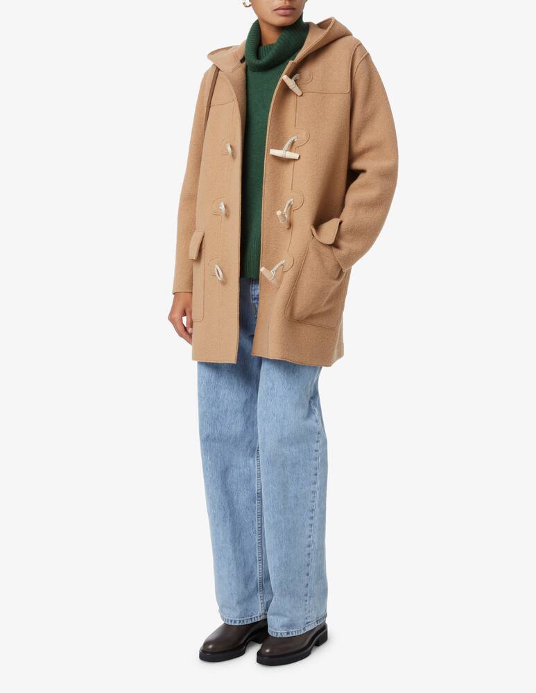 rinascente Harris Wharf London Cappotto montgomery in lana cotta - Beige