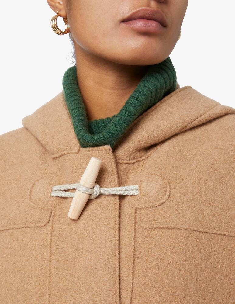 rinascente Harris Wharf London Cappotto montgomery in lana cotta - Beige