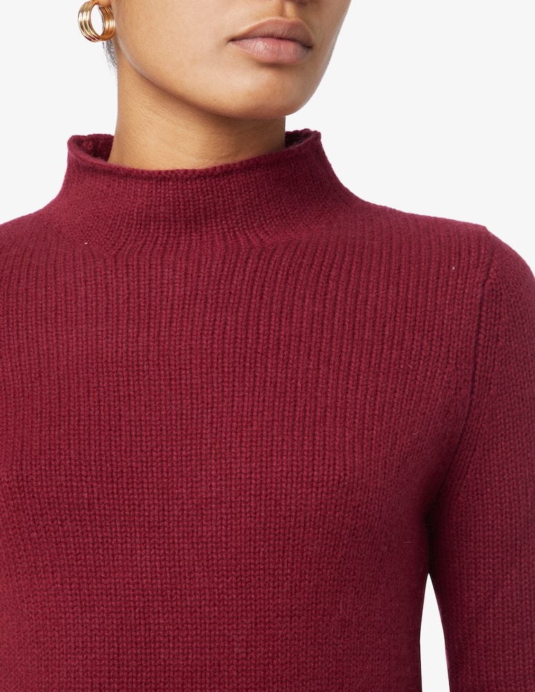 rinascente Pure Cashmere Maglione a collo alto in cashmere - Rosso