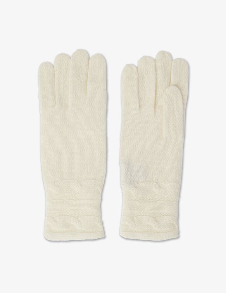 rinascente Pure Cashmere Cashmere gloves - White