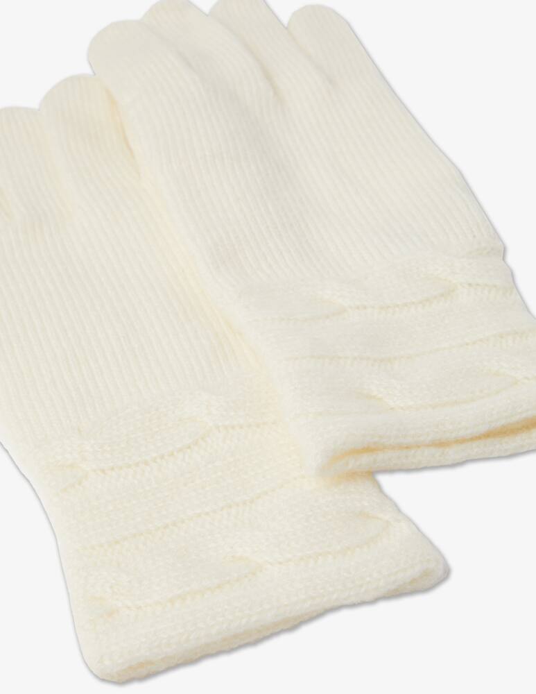 rinascente Pure Cashmere Cashmere gloves - White