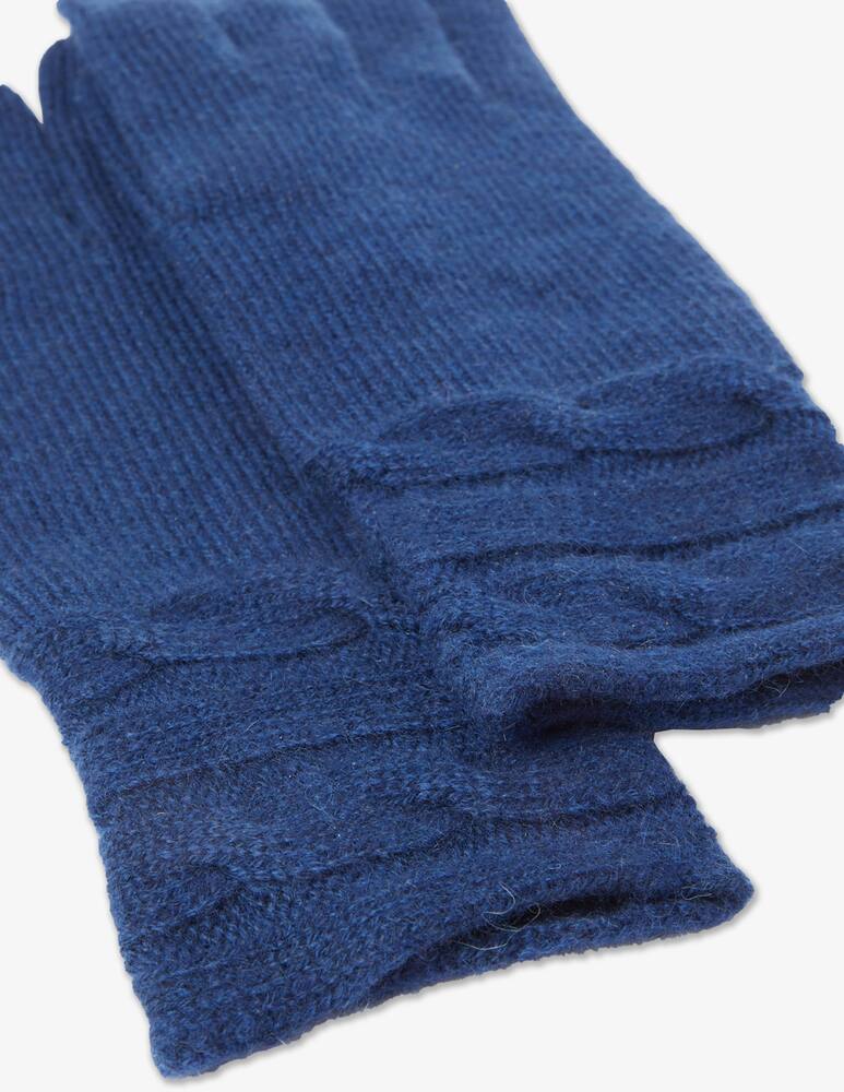 rinascente Pure Cashmere Guanti in cashmere - Blu