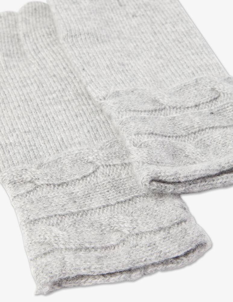 rinascente Pure Cashmere Cashmere gloves - Grey