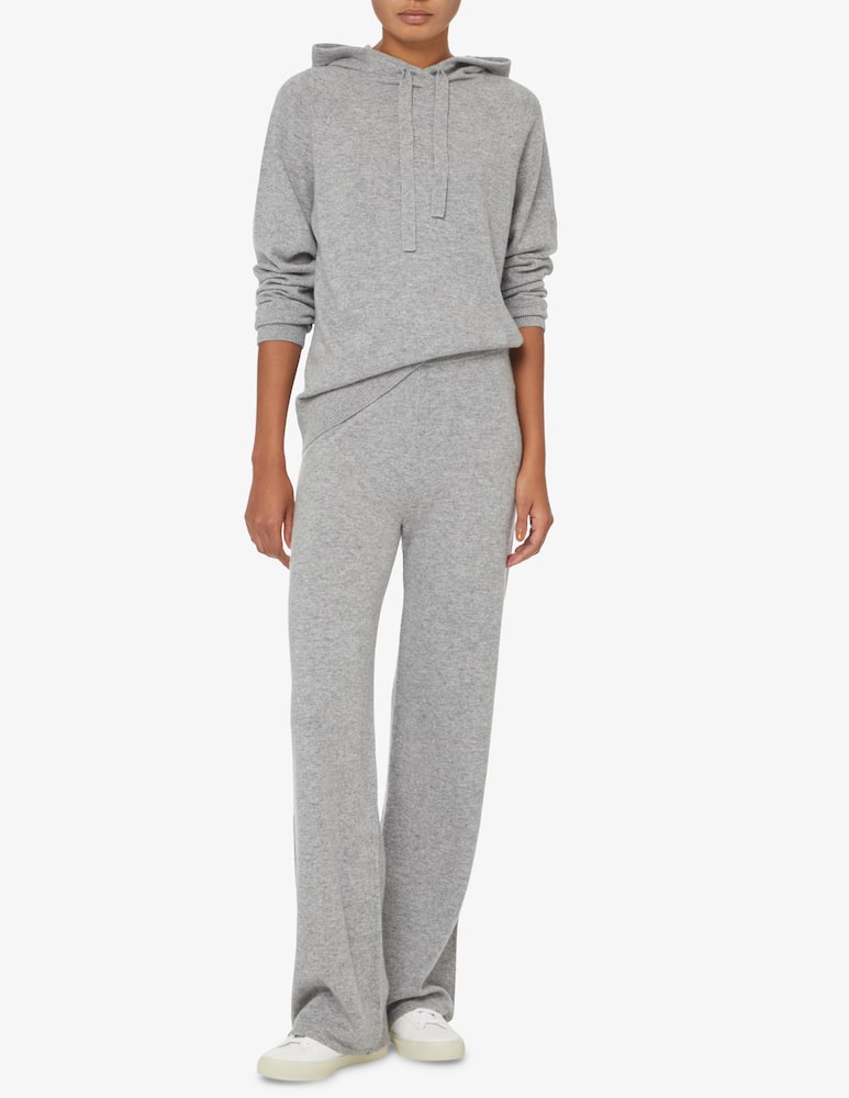 Pure Cashmere Flare trousers - Grey - picture 1 Pure Cashmere Flare trousers - Grey - picture 1