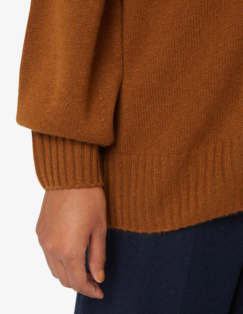 rinascente Pure Cashmere Long sleeved v neck cardigan - Brown