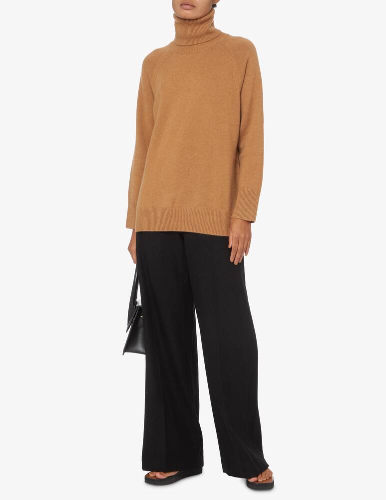 rinascente Pure Cashmere Maxi pullover turtleneck - Beige