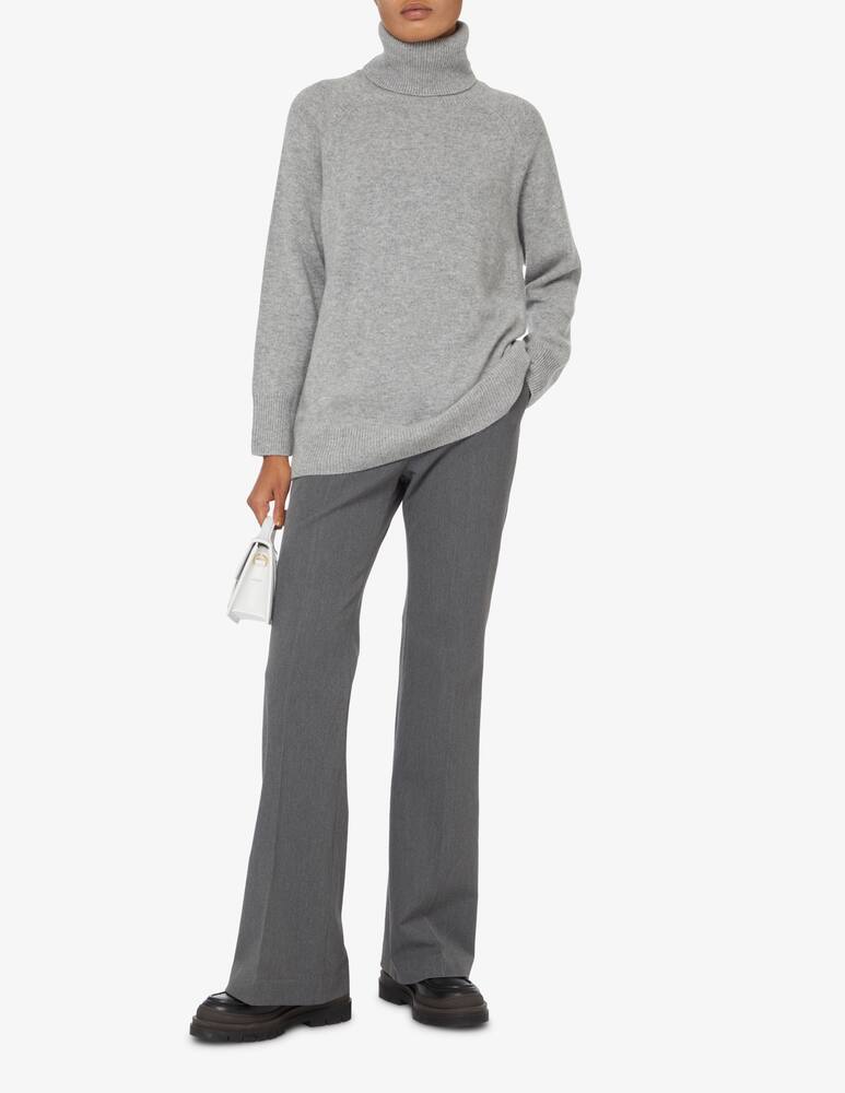 rinascente Pure Cashmere Maxi pullover turtleneck - Grey