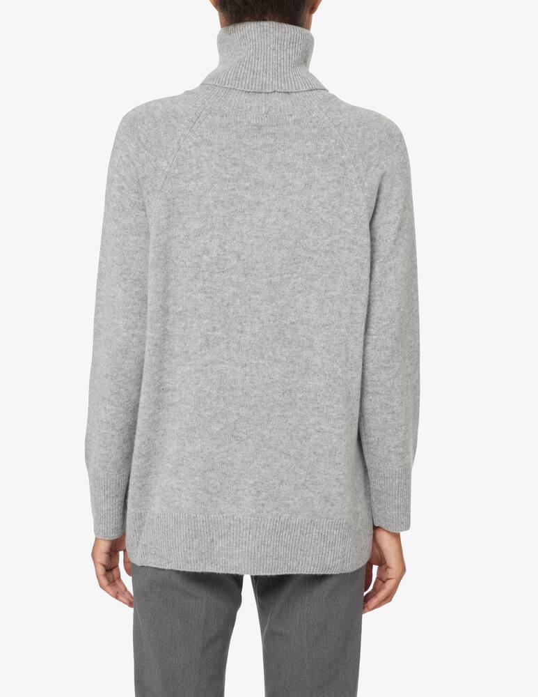 rinascente Pure Cashmere Maxi pullover turtleneck - Grey