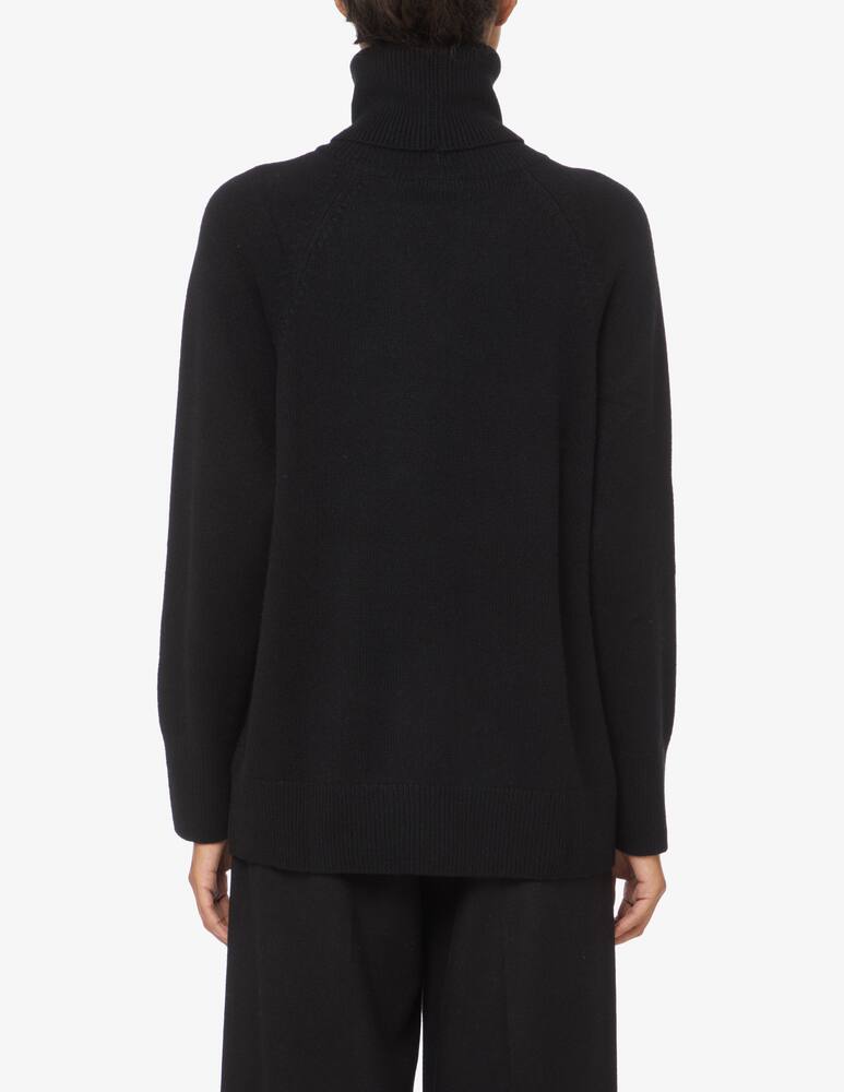rinascente Pure Cashmere Maxi pullover turtleneck - Black
