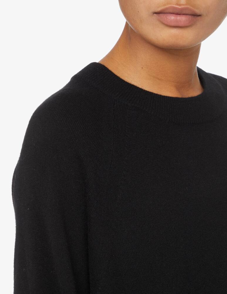 rinascente Pure Cashmere Lupettino over a manica lunga - Nero