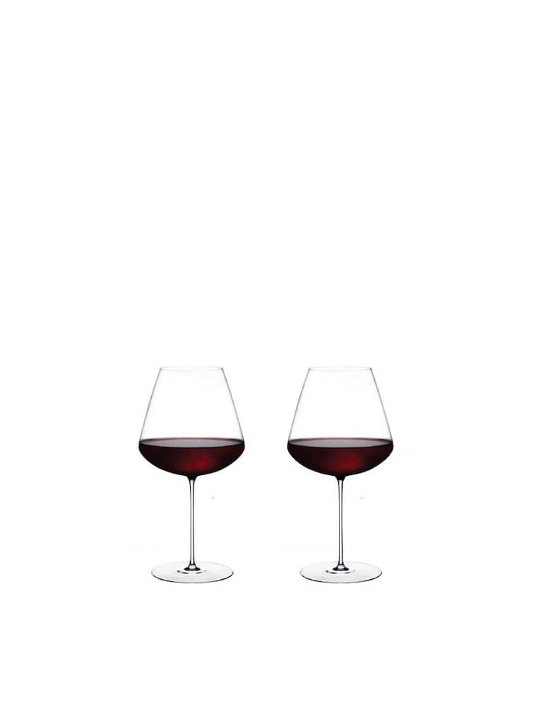 Nude Stem Zero - Set Of 2 Red Wine Glasses Ion Shielding - picture 1 Nude Stem Zero - Set Of 2 Red Wine Glasses Ion Shielding - picture 1