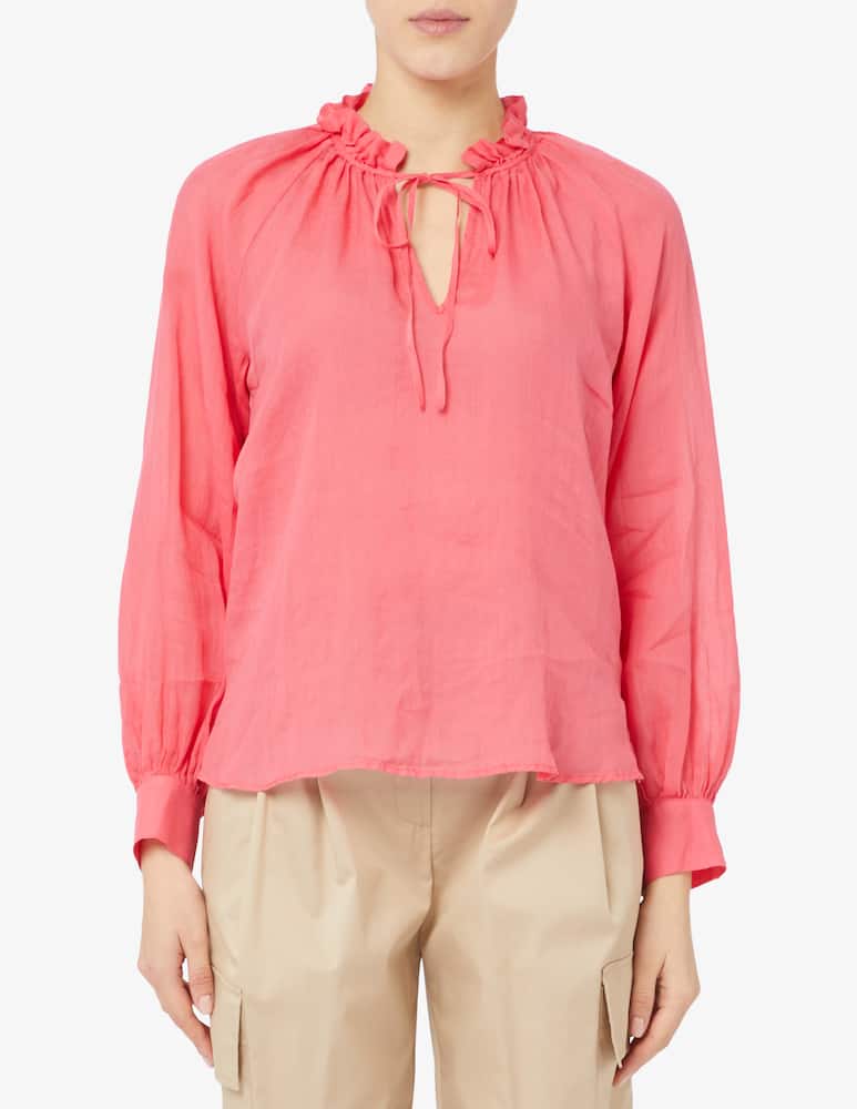 24.7 Studio Blusa scollo alla coreana - immagine 1 24.7 Studio Blusa scollo alla coreana - immagine 1