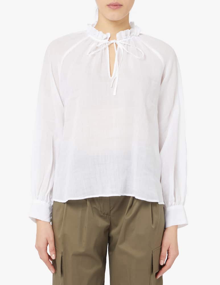 24.7 Studio Blusa scollo alla coreana - immagine 1 24.7 Studio Blusa scollo alla coreana - immagine 1