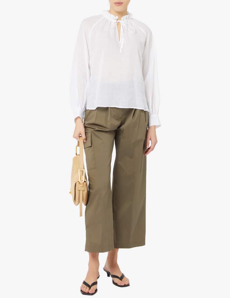 24.7 Studio Blusa scollo alla coreana - immagine 2 24.7 Studio Blusa scollo alla coreana - immagine 2