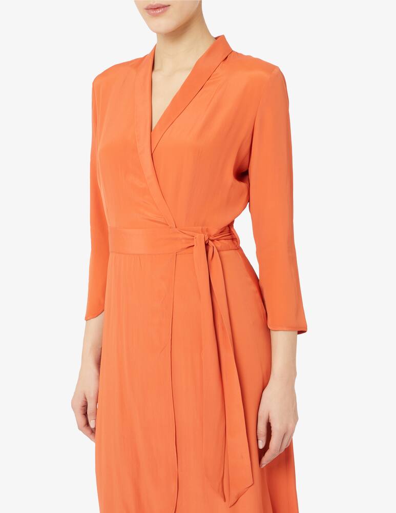 rinascente 24.7 Studio Abito lungo sottoveste in misto seta