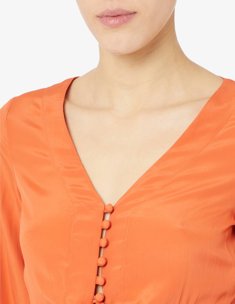 rinascente 24.7 Studio Top in misto seta