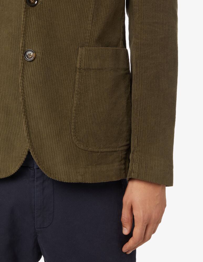 rinascente Misaky Giacca blazer in velluto - Verde