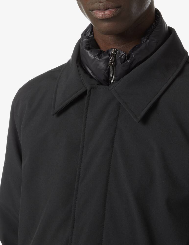 rinascente Misaky Nylon coat - Black