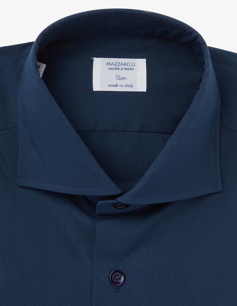 rinascente Mazzarelli Slim fit popeline stretch shirt