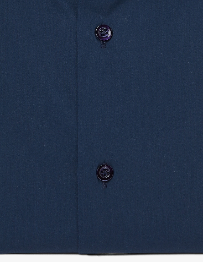 rinascente Mazzarelli Slim fit popeline stretch shirt