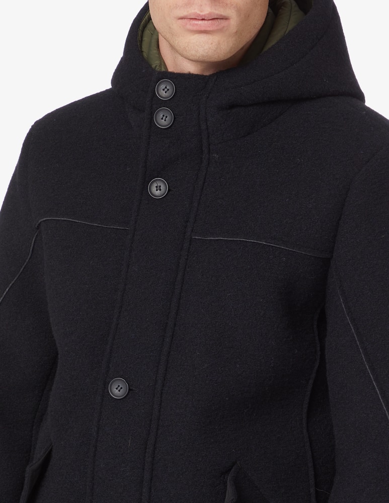 rinascente Misaky Removable lining coat - Blue