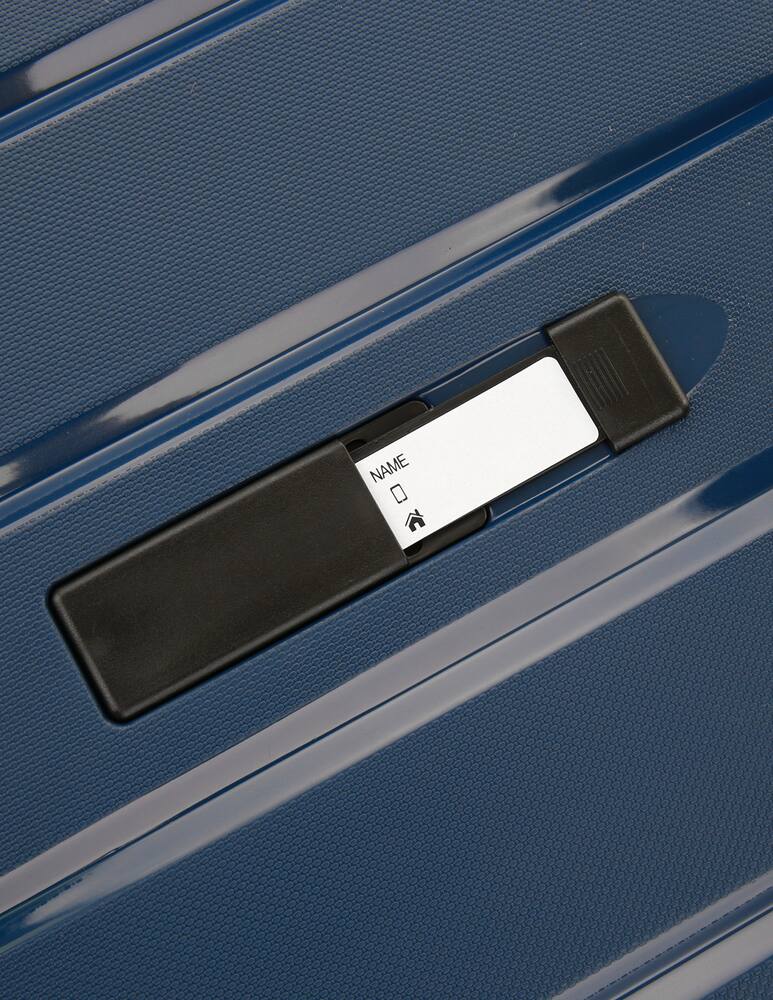 rinascente Roncato Flight Dlx Medium Check In Luggage 71 Cm Expandable - Blue