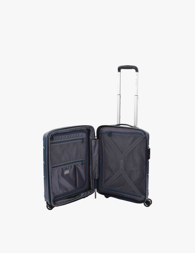 rinascente Roncato Flight Dlx Trolley Bagaglio A Mano 55X40X20/23 Cm Esp - Blu