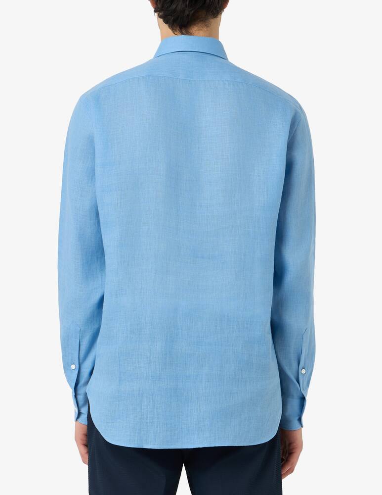 rinascente Delsiena Camicia in puro lino regular fit