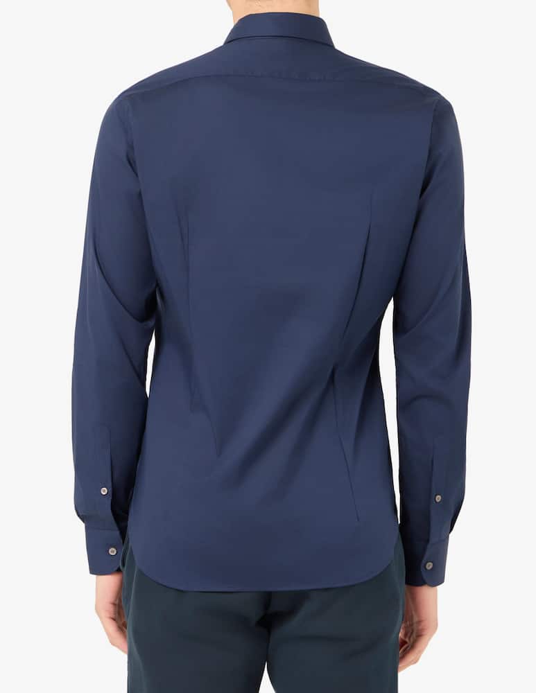 Delsiena Camicia in popeline stretch modern fit - immagine 3 Delsiena Camicia in popeline stretch modern fit - immagine 3