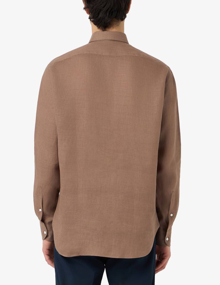 rinascente Delsiena Camicia in puro lino regular fit