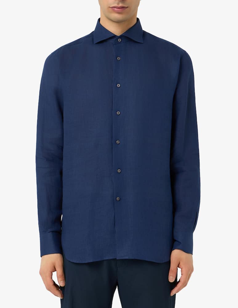 rinascente Delsiena Linen long sleeve shirt