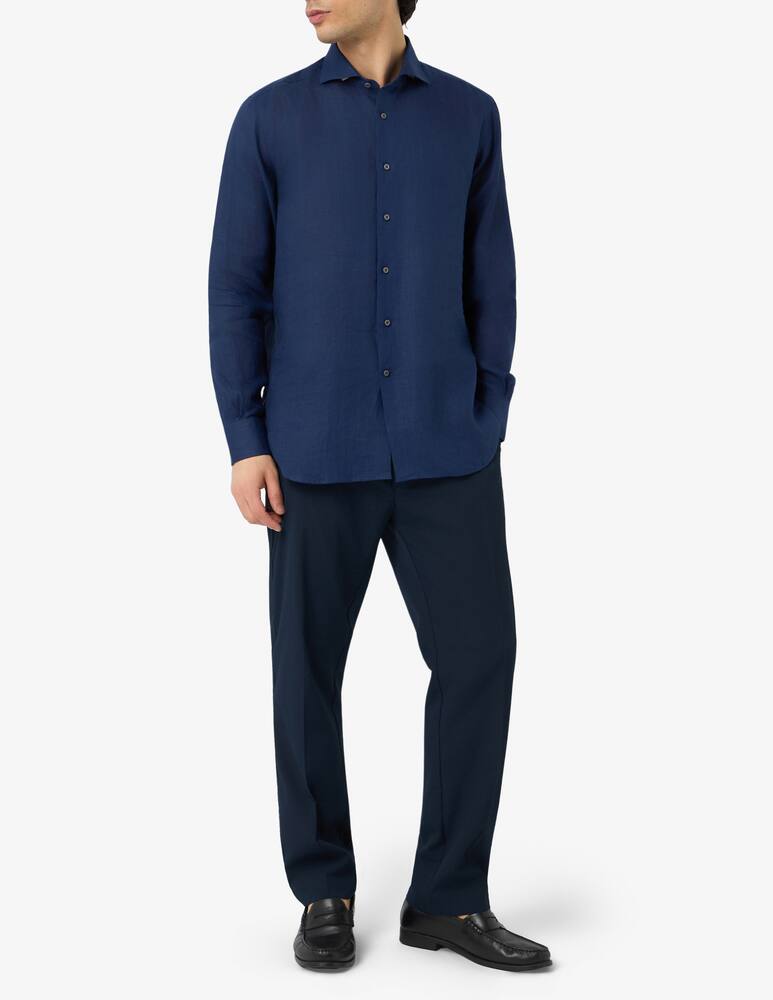 rinascente Delsiena Linen long sleeve shirt