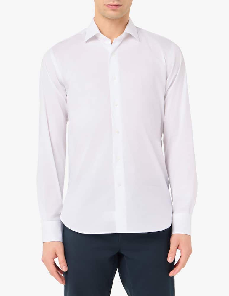 Delsiena Camicia in popeline stretch modern fit - immagine 1 Delsiena Camicia in popeline stretch modern fit - immagine 1