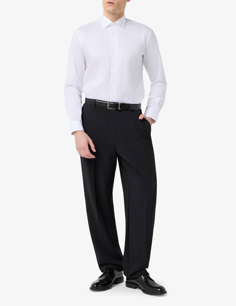 rinascente Delsiena Camicia in twill di cotone regular fit