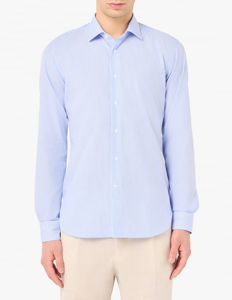 rinascente Delsiena Striped long sleeve shirt