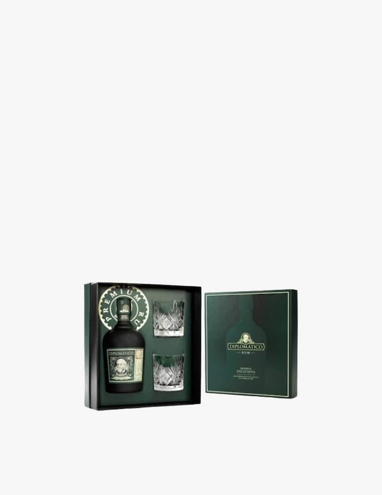 rinascente Brown-Forman Diplomatico Box + 2 Bicchieri