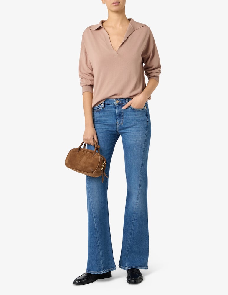 rinascente 24.7 Studio Polo knit cotton-silk