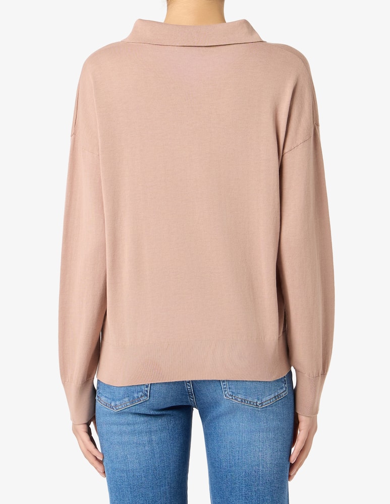 rinascente 24.7 Studio Polo knit cotton-silk