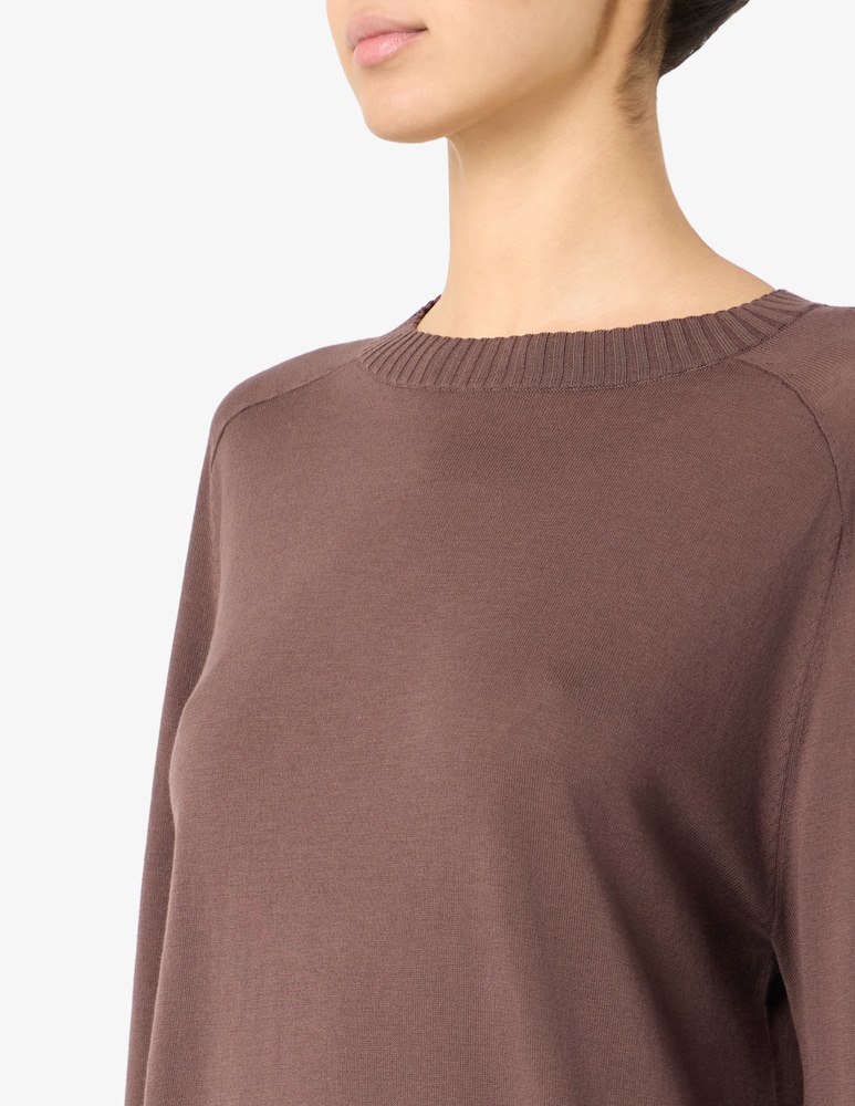 24.7 Studio Maglione in cotone misto a coste - immagine 4 24.7 Studio Maglione in cotone misto a coste - immagine 4