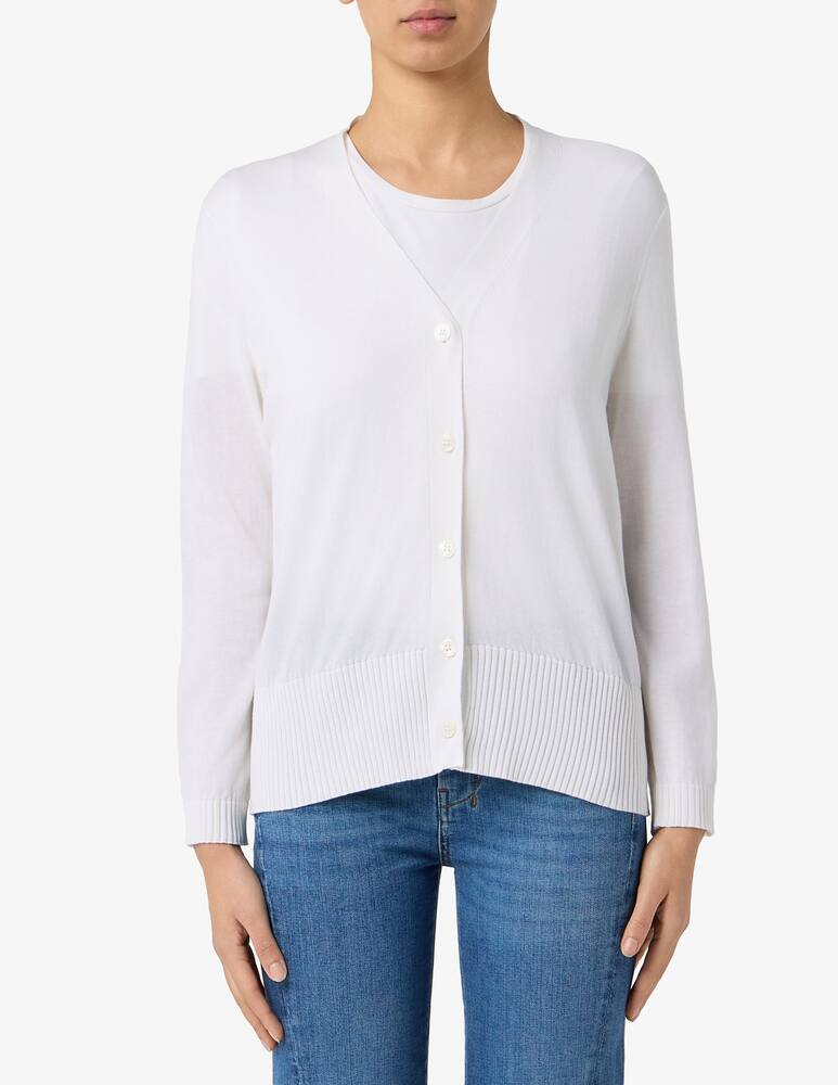 24.7 Studio Cardigan scollo a V - immagine 1 24.7 Studio Cardigan scollo a V - immagine 1