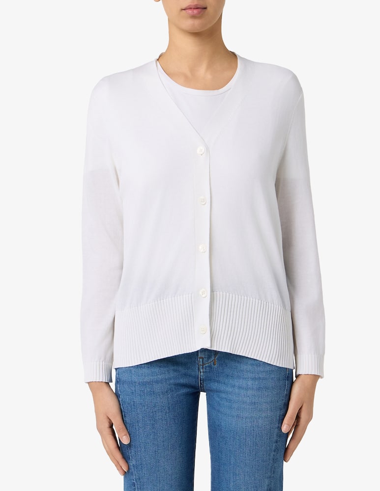 rinascente 24.7 Studio V neck cotton cardigan