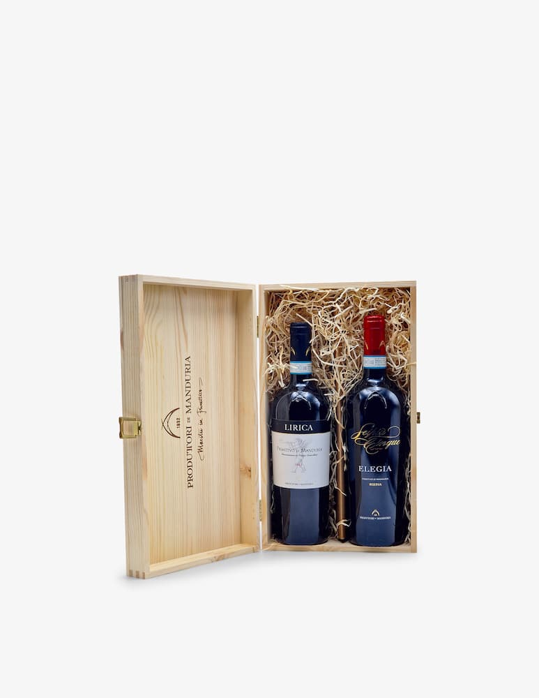 rinascente Produttori di Manduria Cassetta Lirica ed Elegia