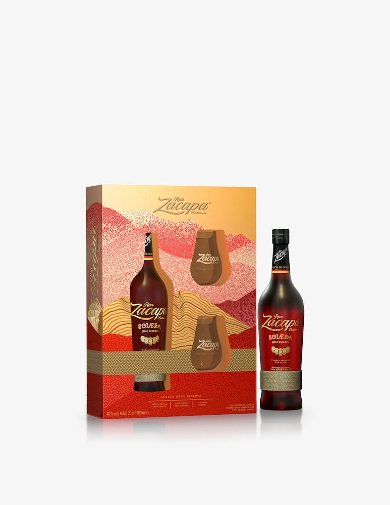 rinascente Zacapa Zacapa Solera Rum Gran Reserva Gift Set 2 Glasses