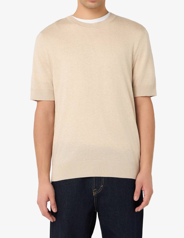 Rinascente Collection Silk blend crewneck t-shirt - picture 1 Rinascente Collection Silk blend crewneck t-shirt - picture 1