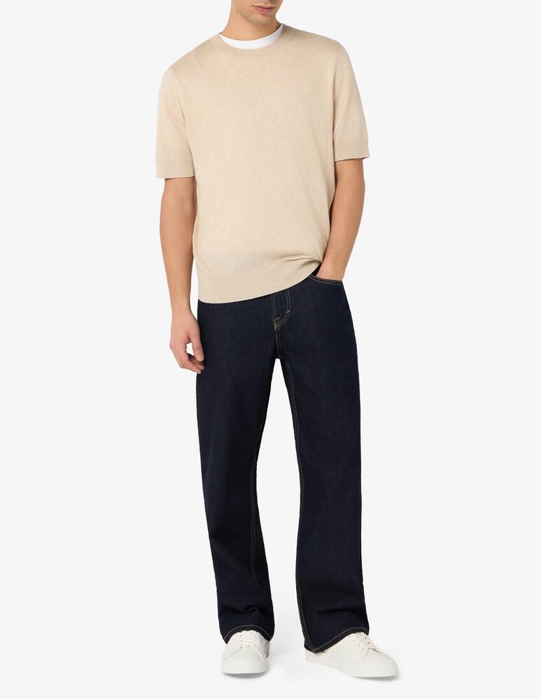 Rinascente Collection Silk blend crewneck t-shirt - picture 2 Rinascente Collection Silk blend crewneck t-shirt - picture 2