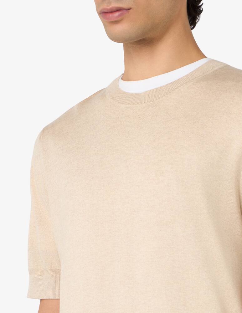 rinascente Rinascente Collection Silk blend crewneck t-shirt